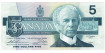 CANADA - B-095.- 5 DOLLAR 1986.  SC