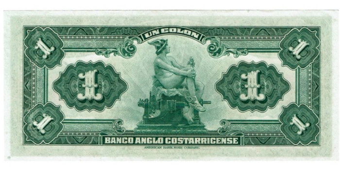 COSTA RICA - B-121 - 1 Colon 1917- SC