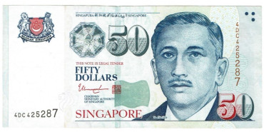 SINGAPUR B-049.- 50 DOLARES.  EBC