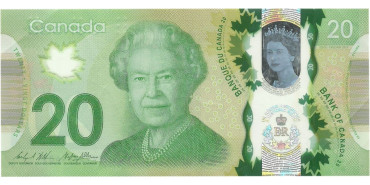 CANADA - B-111.- 20 DOLARES 2015.  SC