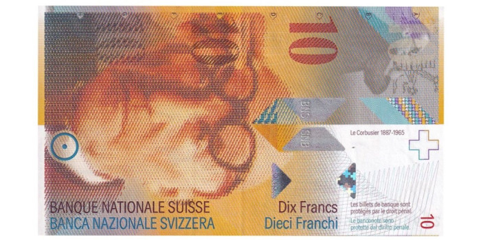 SUIZA - B-066.-10 FRANCOS 1995/96.  SC