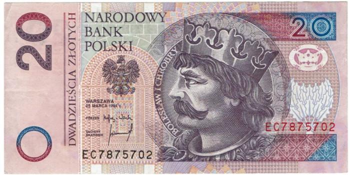 copy of POLONIA B-175  50 ZLOTYCH 1994. EBC