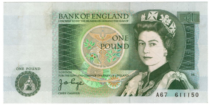 GRAN BRETAÑA-  B-377,  1 LIBRA 1978/84 - SC