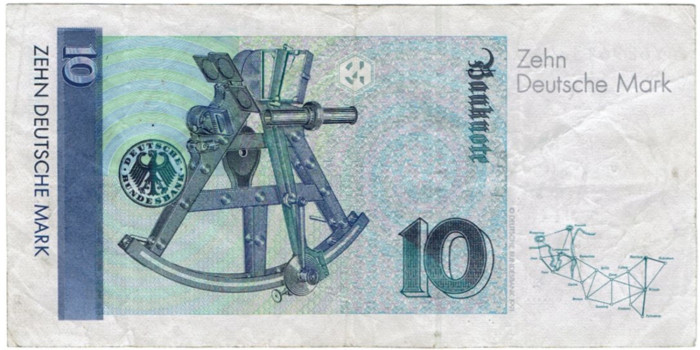 ALEMANIA FEDERAL B-038 - 10 MARCOS 1989/99  BC