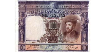 F338B - 1000 Pesetas 01-07-1925 BC  sin serie