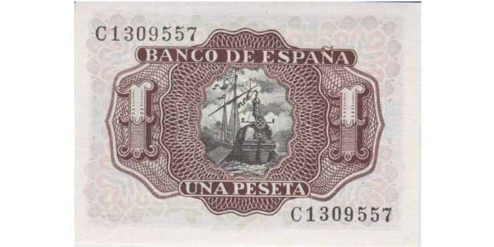 F426K - 1 Peseta 22-7-1953 SC  serie A/1G