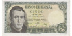 F443K - 5 Peseta 16-8-1951 SC- No Series