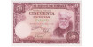 F460K - 50 Pesetas 31-12-1951 SC series A/E