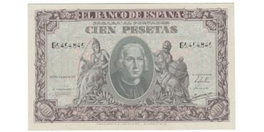 F463K - 100 Pesetas 9-1-1940 SC  serie A/I