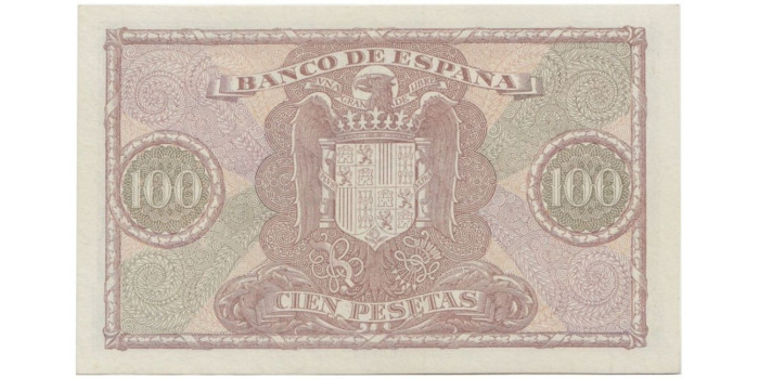 F463K - 100 Pesetas 9-1-1940 SC  serie A/I