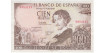 F470J - 100 Pesetas 19-11-1965 EBC+ without series
