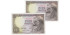 F464K - 100 Pesetas 19-2-1946. SC - Sin Serie . PAREJA