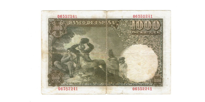 F490C - 1.000 Pesetas 4-11-1949  BC , sin serie