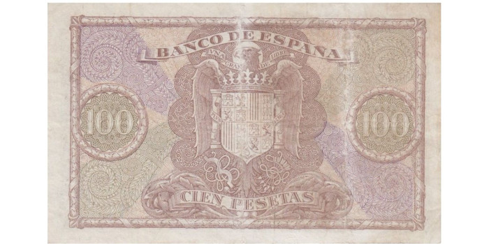 F463C - 100 Pesetas 9-1-1940 BC  serie A/I
