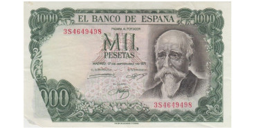 F498F.0 - 1000 Pesetas 17-9-1971 MBC+.  ERROR