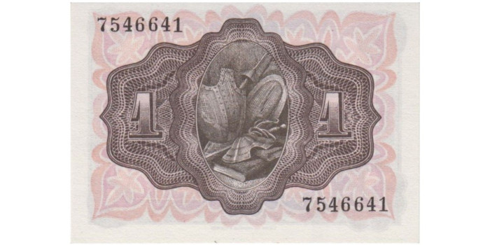 F423k - 1 Peseta 19-11-1951 SC sin serie