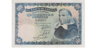 F478F.-500 Pesetas 19 de Febrero 1946 MBC+