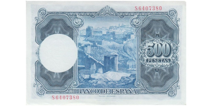 F482K.-500 Pesetas 22 de Julio 1954 SC