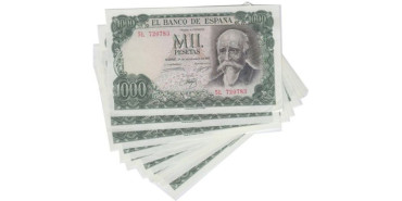 F498L.- Lote x 10 - 1000 Pesetas 17 de Septiembre 1971  SC