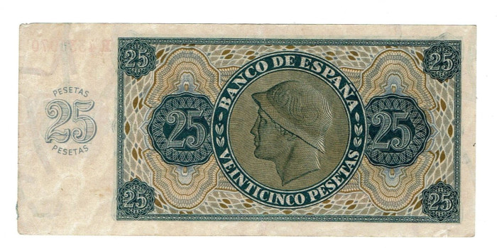 F449F.-25 Pesetas 21 de Noviembre  1936 MBC