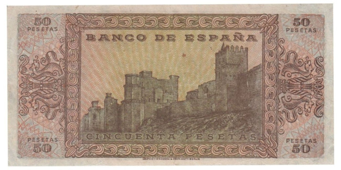 F457I.-50 Pesetas 20 de Mayo 1938 EBC+