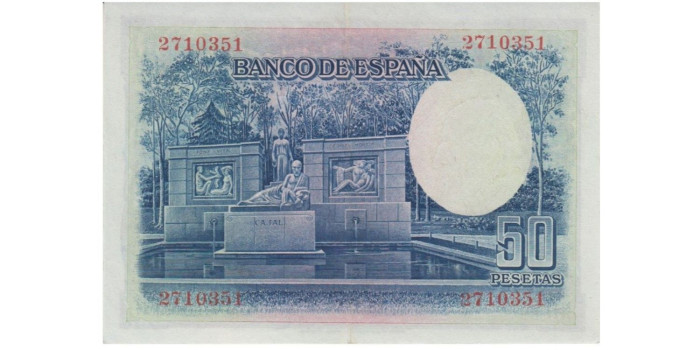 F363H - 50 Pesetas 22-7-1935 EBC  sin serie