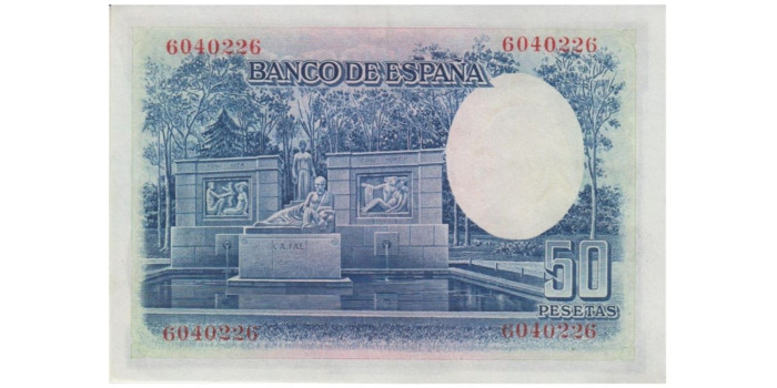 F363J - 50 Pesetas 22-7-1935 SC-  sin serie
