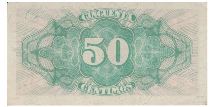 F396K - 50 Céntimos 1937 Serie C, SC
