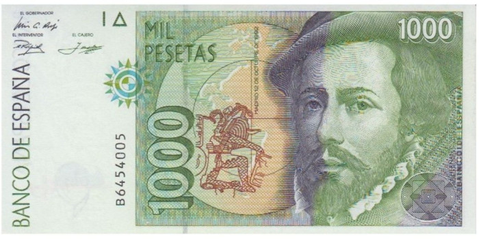 F506K - 1000 Pesetas 12-10-1992 SC Serie A/6Z