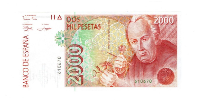 F509K - 2000 Pesetas 24-4-1992 SC sin serie