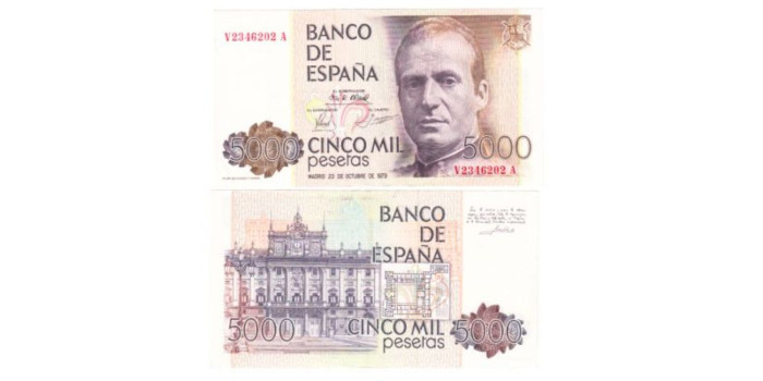 F515E - 5.000 Pesetas 23-10-1979 MBC , serie A/Z