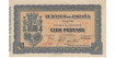 F387f.- Bank of Spain- Gijon 100 Pts 1937 MBC+