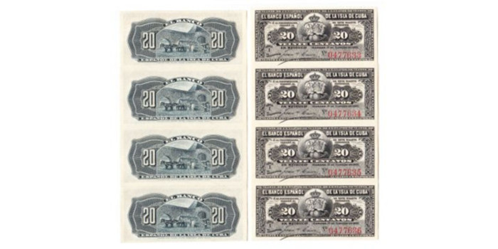 B.E.- CUBA 20 Ctv. 15-2-1897