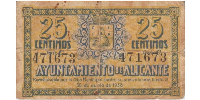 LOCALES - ALICANTE - 25 Ctm