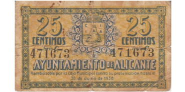 LOCALES - ALICANTE - 25 Ctm