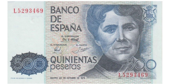 F502K - 500 Pesetas 23-10-1979 SC serie A/1Z