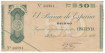 F372E4.- BANCO ESPAÑA-BILBAO 50 Pts 27-2-1936 MBC SIN SERIE
