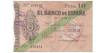 F383B.- BANCO ESPAÑA-GIJON 10 Pts 5-11-1936 RC SIN SERIE