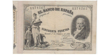 F275D.- ALFONSO XII 50 PTS 1-10-1886. MBC-