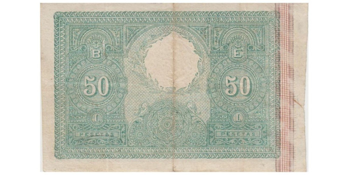 F275D.- ALFONSO XII 50 PTS 1-10-1886. MBC-