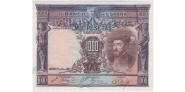 F338F.- 1000 PESETAS 1-07-1925. MBC+ SIN SERIE