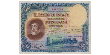 F364G - 500 Pesetas 7-1-1935 MBC+