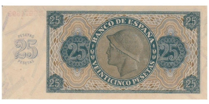 F449J- 25 Pesetas 21-11-1936 SC- serie A/S