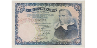 F478I.-500 Pesetas 19 de Febrero 1946 EBC+ SIN SERIE