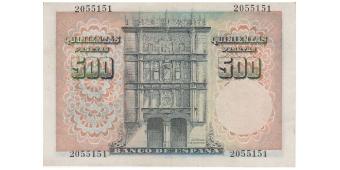 F478I.-500 Pesetas 19 de Febrero 1946 EBC+ SIN SERIE