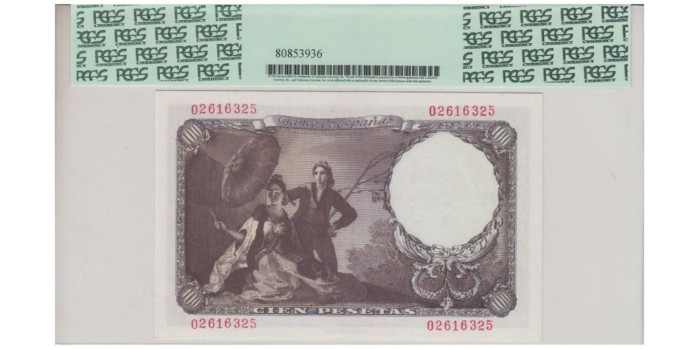 F464K - 100 Pesetas , 19-2-1946 Sin serie -SC  64PPQ