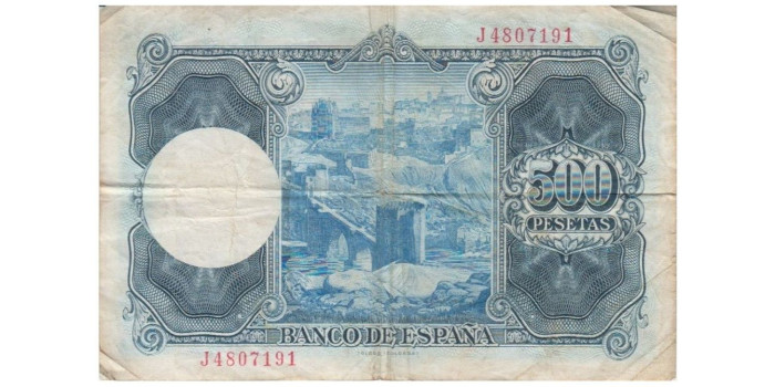 F482B - 500 Pesetas 22-7-1954 RC  serie A/V