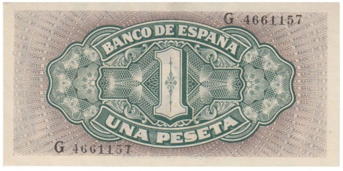 F417k- 1 Peseta 4-9-1940 SC Serie A/I