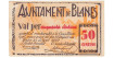 LOCALES - BLANES - 50 Ctm. 1937 - EBC