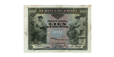 F326D.- 100 PESETAS 30-06-1906. SIN SERIE. MBC-
